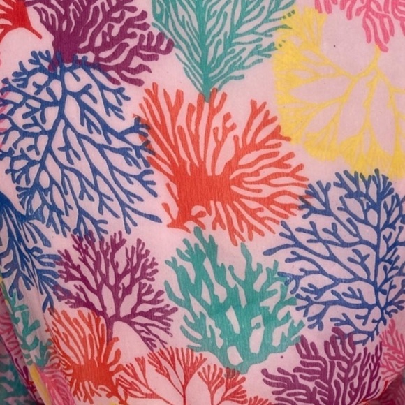 America & Beyond Colorful Cover Up Kimono - Picture 3 of 9